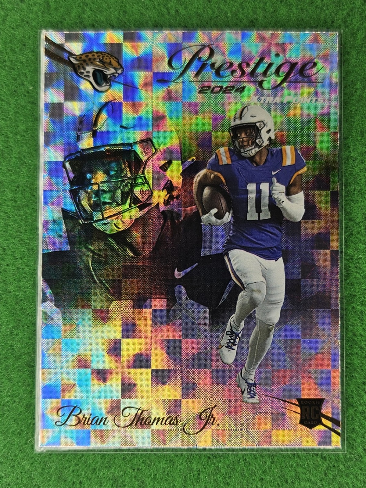 2024 Panini Prestige - Rookies Brian Thomas Jr. #321 Xtra Points Hyper (RC)