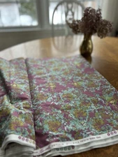 Tina Givens Rosewater Broken Glass Free Spirit Cotton Fabric 6 Yards!