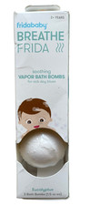 Breathe Frida Soothing Vapor Bath Bombs - FridaBaby 3 Count - Eucalyptus