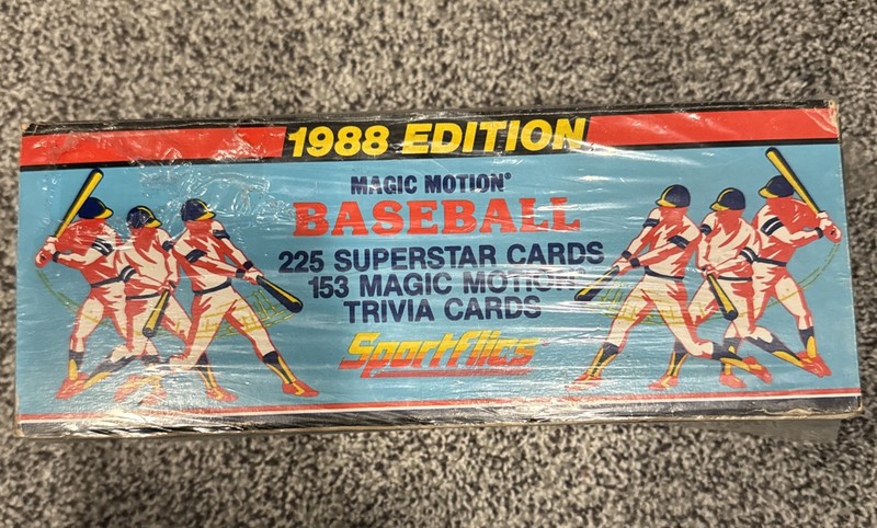 1988 Magic Motion 225 Superstar Cards & 153 Magic Motion Trivia Cards