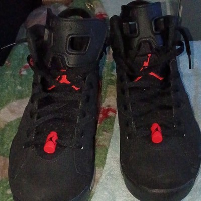 Jordan Air Jordan 6 Retro Infrared Black/Red High-Top Sneakers 384664-023