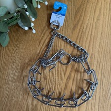 Dog Training Choke Chain Collar Medium 24  Steel Links 3mm Master Paws New