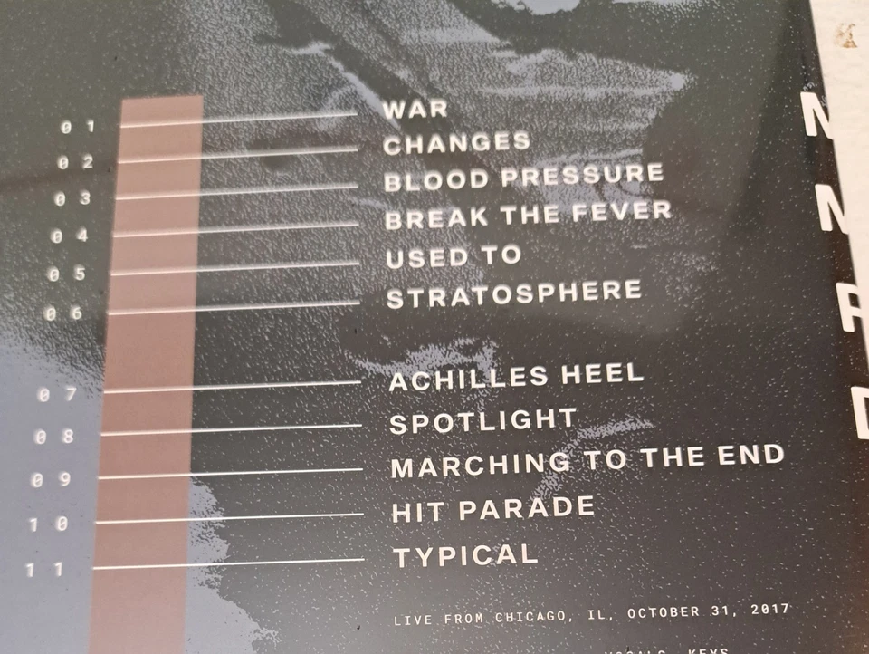 Mutemath Play Dead Live From Chicago Vinyl LP OOP Out of Print New Sealed  - Image 3 of 4