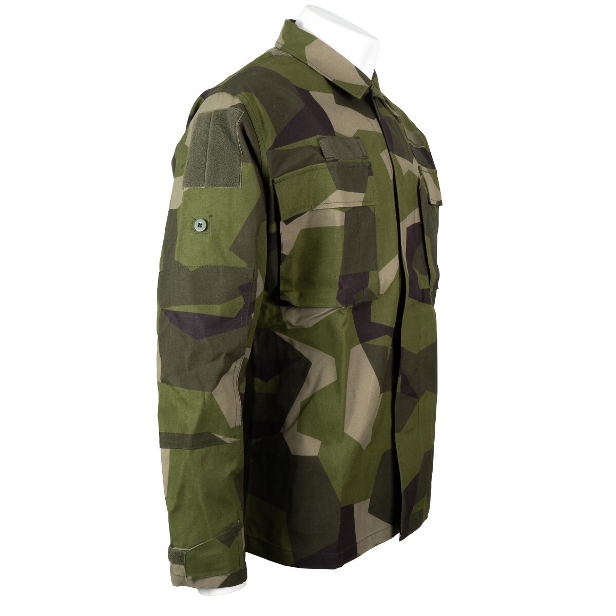 【Deadstock】Swedish Army M90 Original Swedish army M90 jacket splinter camouflage field