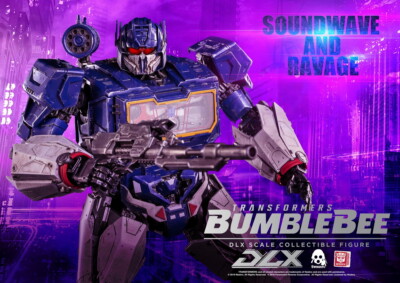 Threezero DLX トランスフォーマー transformer Threezero 3Z0160 Transforms Bumblebee Soundwave and Ravage DLX