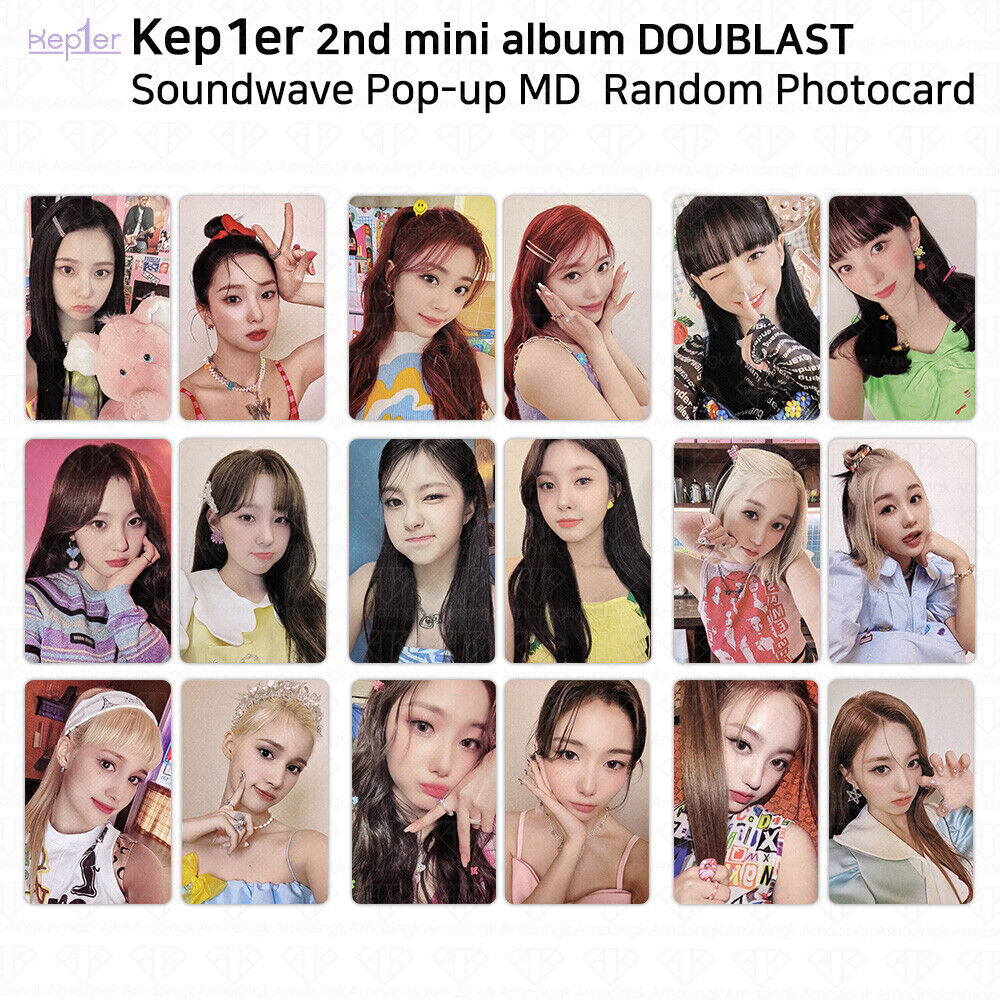 Kep1er 2nd Mini Album Doublast Pop Up Store MD Official Random Photocard KPOP
