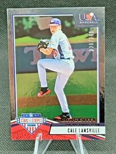 2019 Stars And Stripes CALE LANSVILLE Longevity Red Foil 228/249 #58