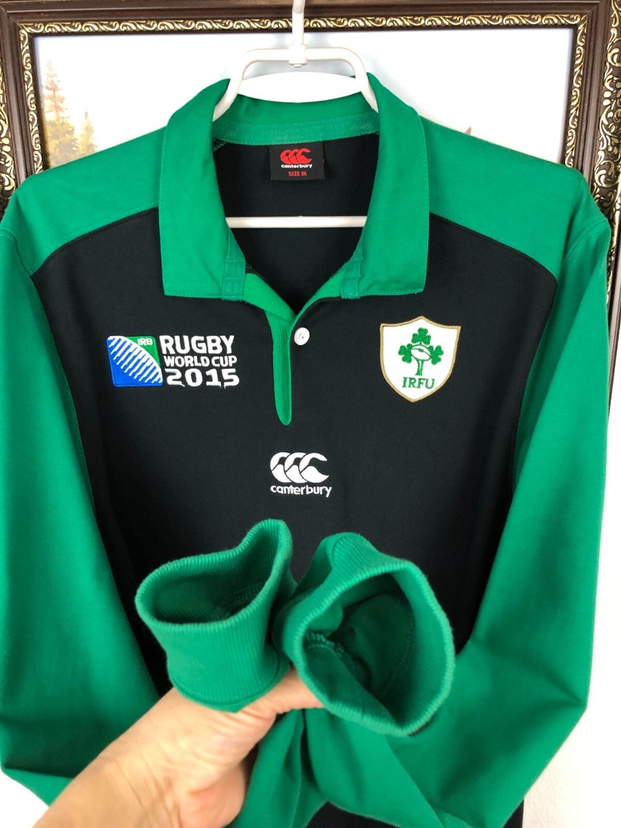 Ireland Canterbury Rugby Union World Cup Long Sleeve Jersey Mens