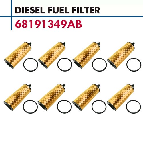 8X For Jeep Cherokee Dodge Grand Caravan Ram 1500 Chrysler 3.2L 3.6L Oil Filter