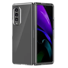 AMZER Frosted Transparent Shockproof Protective Case Cover for Galaxy Z Fold3 5G