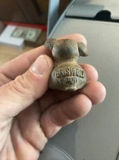 Griswold Paperweight Cast Iron Metal Patina Dog K9 Puppy Home Office Decor GIFT