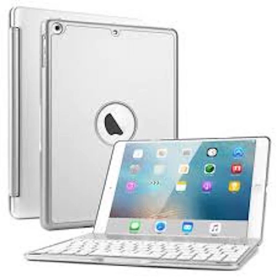 Funda Teclado Inalámbrico Bluetooth-iPad Air 2,Pro 9.7-Aleación Aluminio Foto 3 de 4