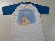 Childs Star Trek Origanal Series Vintage Shirt James Kirk 1975 Donmoor Size 12