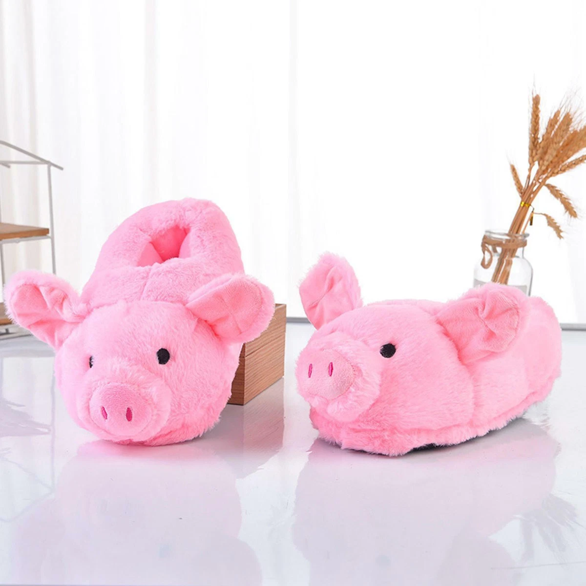 Snoozies pig deals slippers