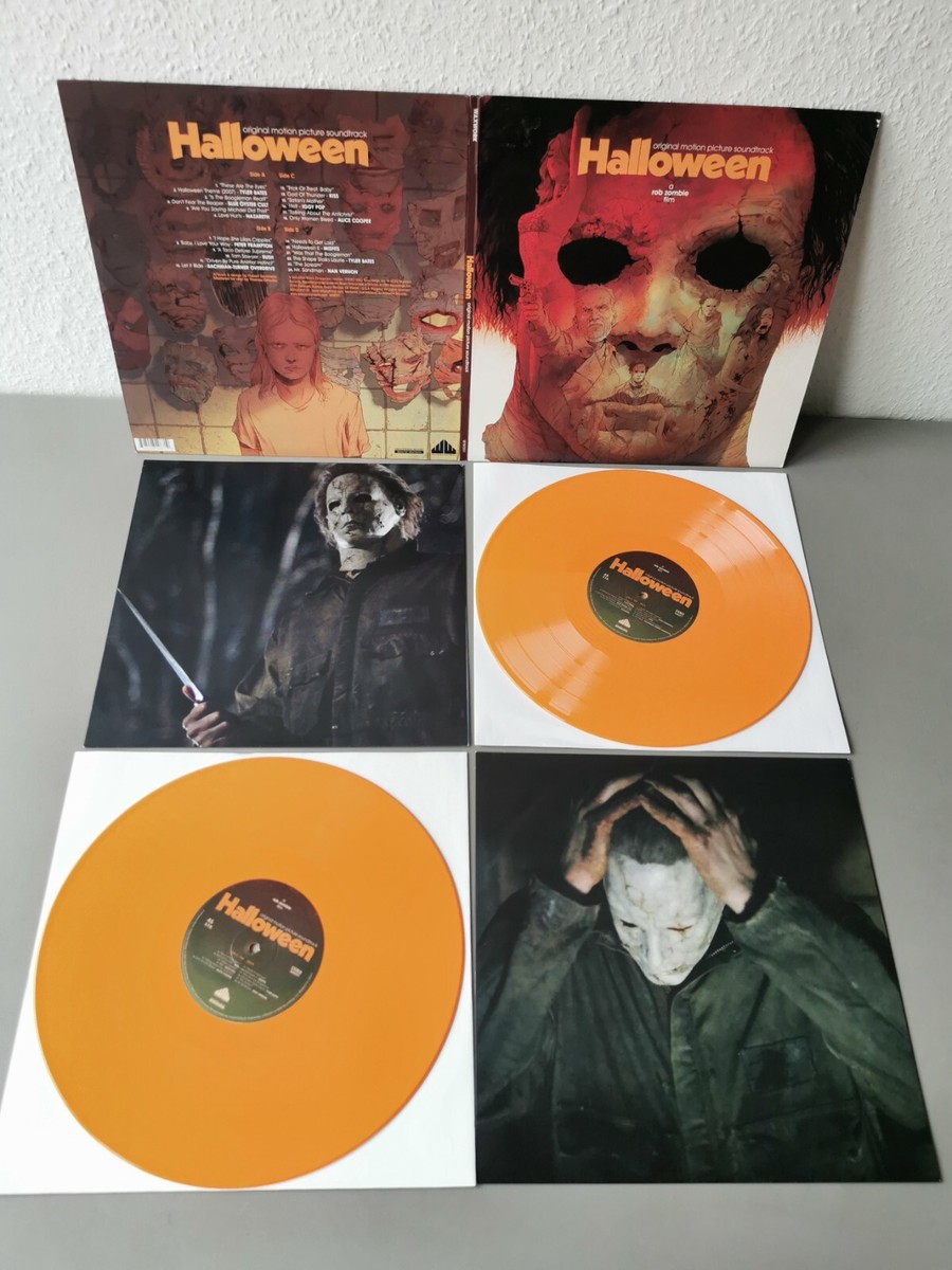 HALLOWEEN lim orange Vinyl 2LP Soundtrack ROB ZOMBIE RUSH KISS
