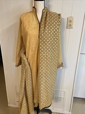 Indian Pakistani Four Piece Designer Suit.beautiful Hand Embroidery On Arm.
