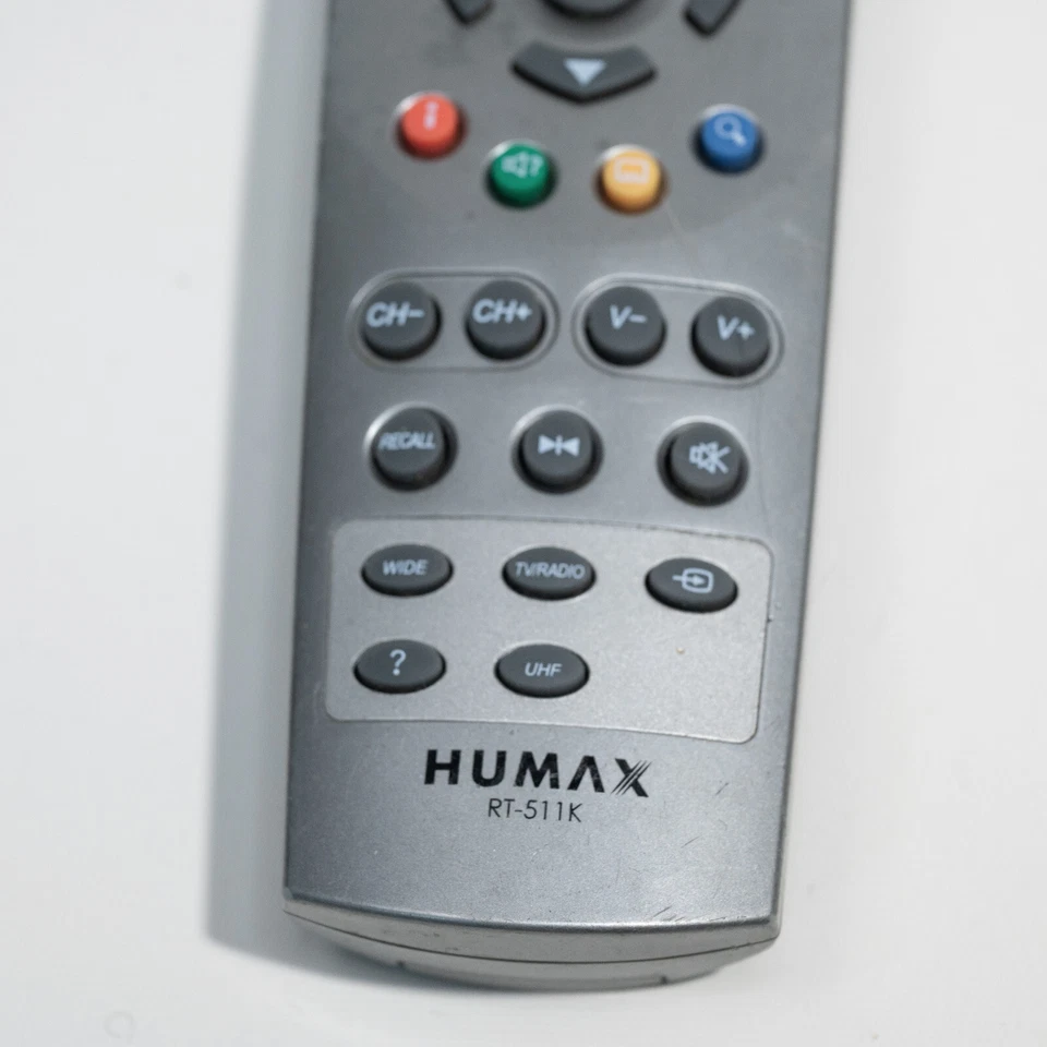 HUMAX RT-511K TV Remote Control - Original - Working & Tested! - Image 2 of 4