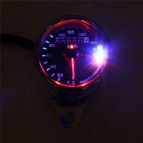 LED Indicator Speedometer For Honda Shadow Rebel 250 500 750 1100 VTX VT, km/h - Image 2 of 4
