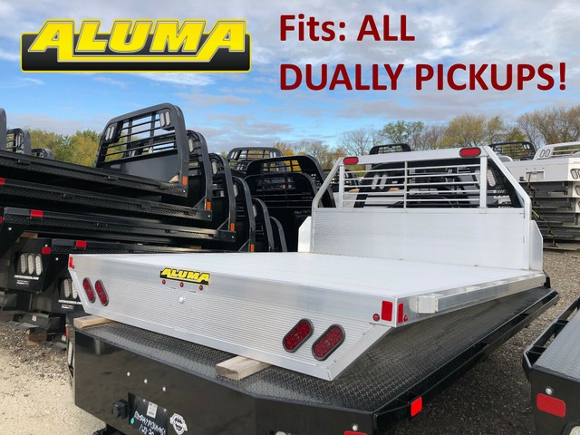 ALUMA Aluminum Flatbed replacement truck bed Aluma Fits ALL Dually