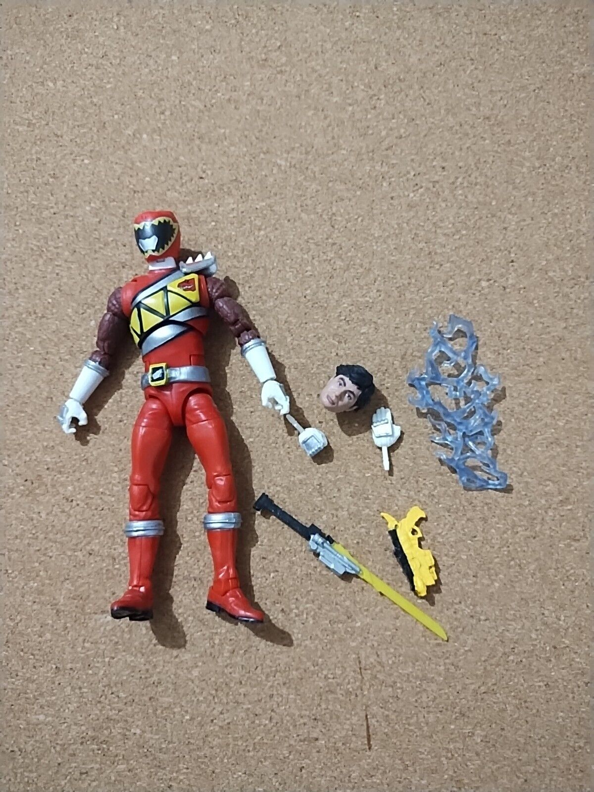 Power Rangers Lightning Collection Dino Charge Red Ranger Loose Complete 