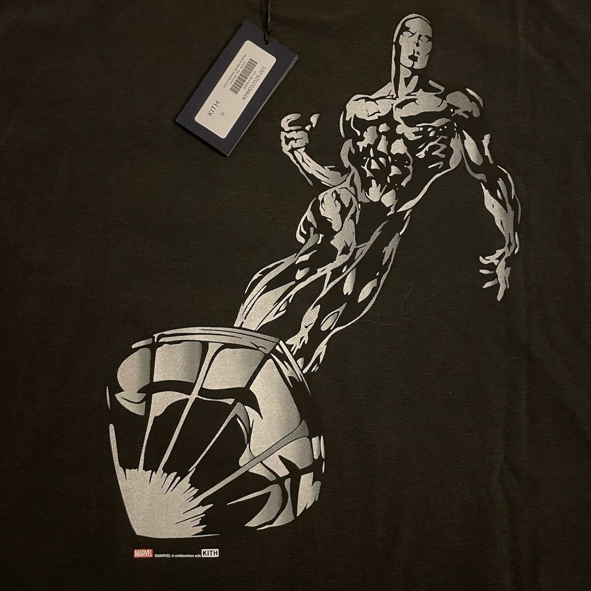 ☆ KITH x Marvel ‘Silver Surfer’ tee コラボTシャツ ☆ KITH Marvel Silver Surfer BOGO Tee Size Extra Small XS (IN