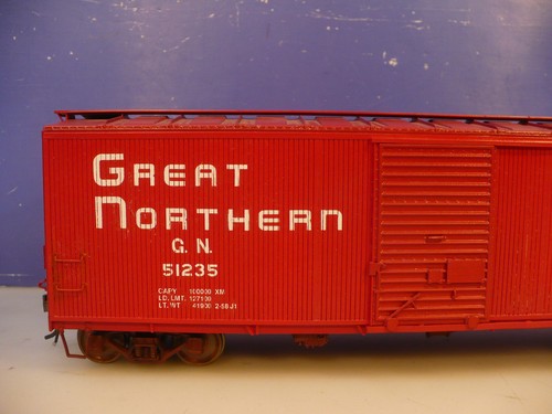 O SCALE Lee Turner/IM Great Northern 40' Wood Sheathed Box Car C/P NO RESERVE - Picture 8 of 9