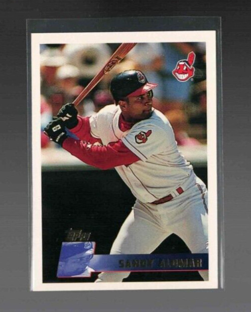 1996 Topps #294 Sandy Alomar Cleveland Indians