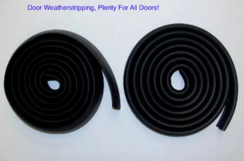 For 1954-1956 Dodge Truck C3 C4 Complete Window Master Weather Strip Rubber Kit - Image 4 of 4