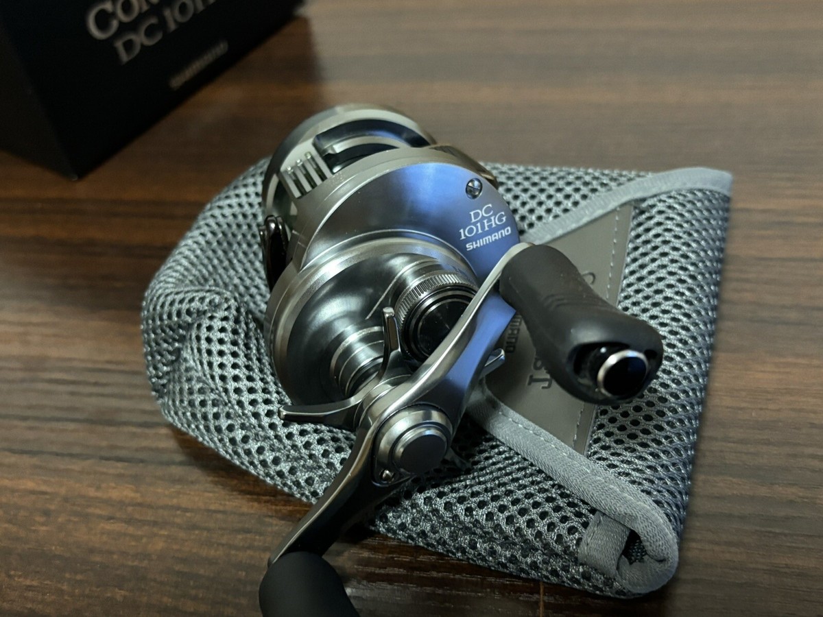 リール Shimano Calcutta Conquest DC 101HG LEFT SHIMANO 20 CALCUTTA CONQUEST DC 101HG Left Hand Baitcasting