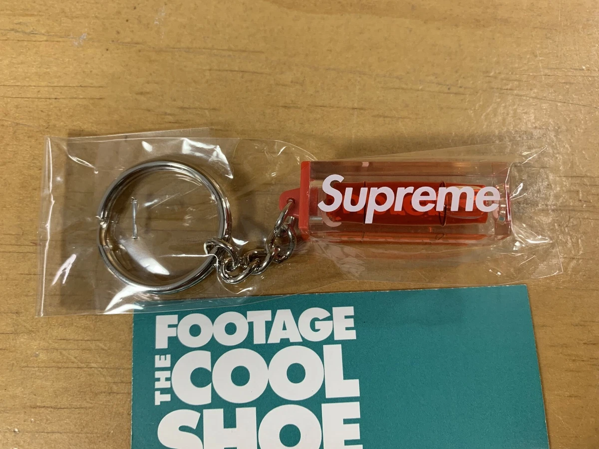 Authentic supreme best sale keychain