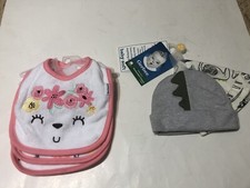 Gerber Infant Bibs And Caps