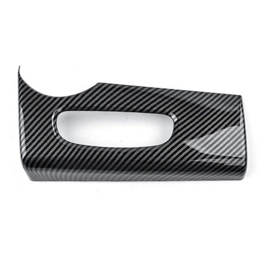 Cover Trim Carbon Fiber Headlight ABS Accessories Practical Replacement