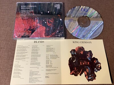 KING CRIMSON Islands JAPAN CD VJD-28020 w/INSERT 2,527 JPY