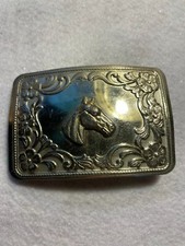 Vintage Horse belt buckle -