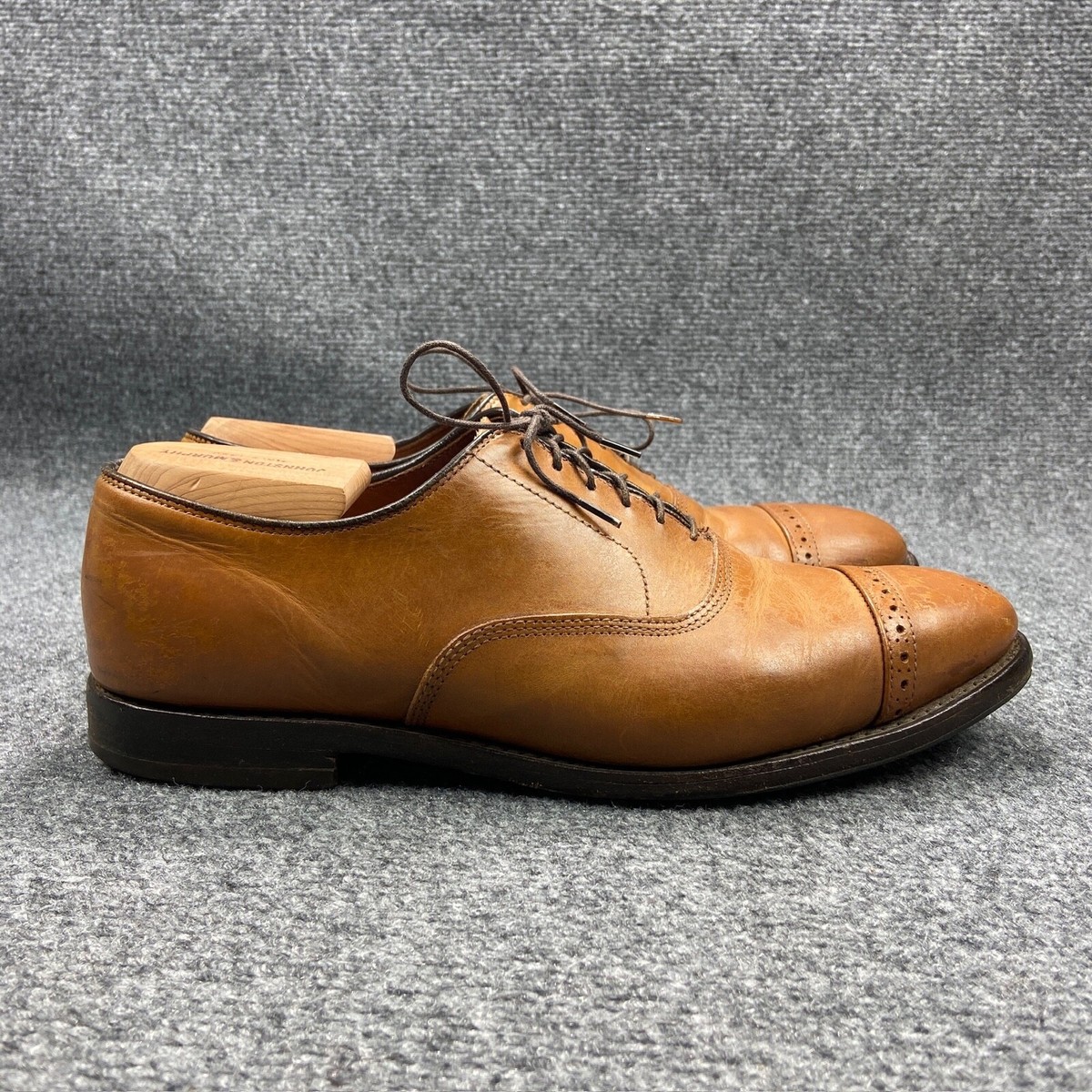Brooks Brothers Shoes Mens 9 E Brown Leather Perforated Cap