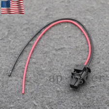 For BMW VW AUDI PORSCHE Fuel Injector Wiring Connector Pigtail Plug Socket