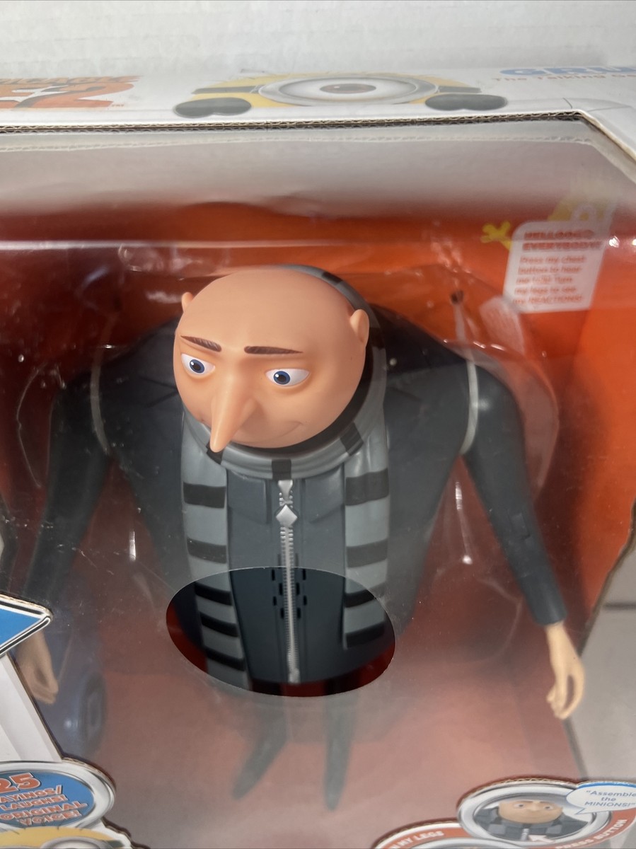 Despicable Me 2 Gru The Talking Genius Action Figure 11