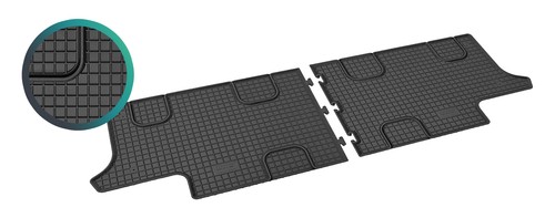 Auto Gummimatten und Kofferraumwanne für MERCEDES V-Klasse - VITO ab 2014 | 8/9 - Bild 6 von 10