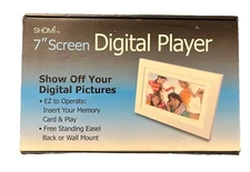  SHOMI 7" Screen Digital Player Photo Frame 
