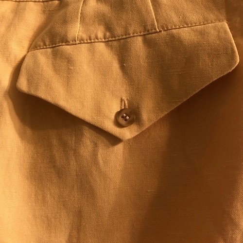 Talbots Petites Sz 14P Silk Linen Blend High Rise Wide Leg Capri Pants NEW NWT - Picture 7 of 11