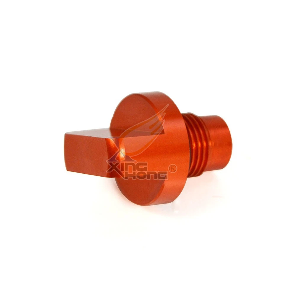 Perno de tapón de drenaje de aceite de aluminio para KTM DUKE 125 200 390 Foto 4 de 4