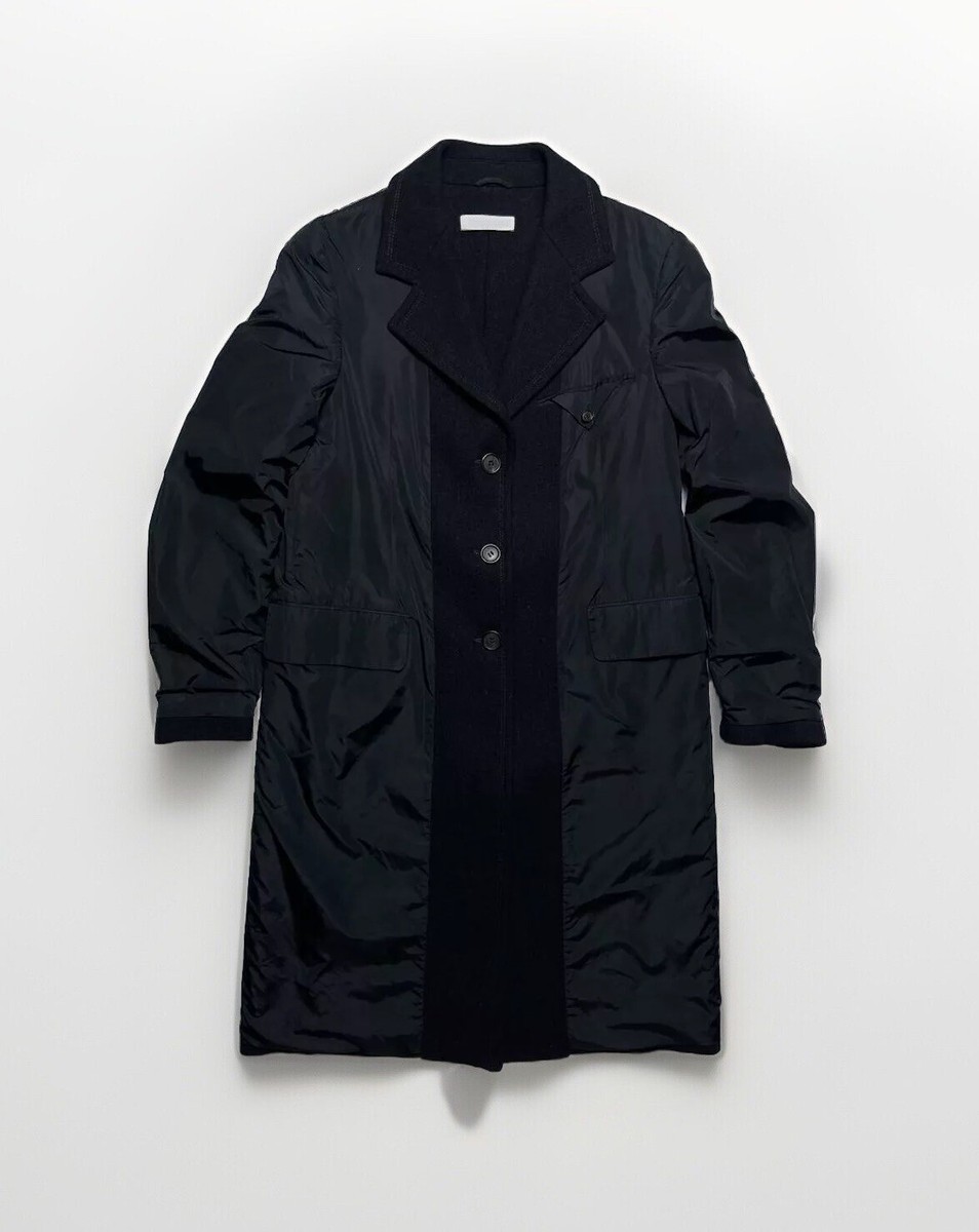 ゴ*ン様 PRADA black nylon half coat archive Prada Re-Nylon Gabardine Hooded Down Coat | Saks Fifth Avenue