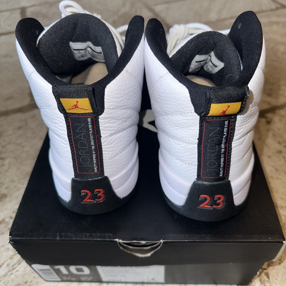 Size 10 - Jordan 12 Retro taxi release 2013 888507503183| eBay