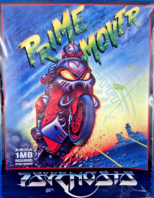 COMMODORE AMIGA -- PRIME MOVER (PSYGNOSIS) #NOS #SEALED !!! NTSC-VERSION !!!