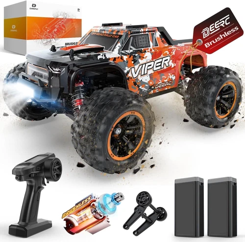 DEERC H16R Brushless RC Cars 1:16 52KM/H High Speed Off Road RC Monster Truck - Picture 11 of 12