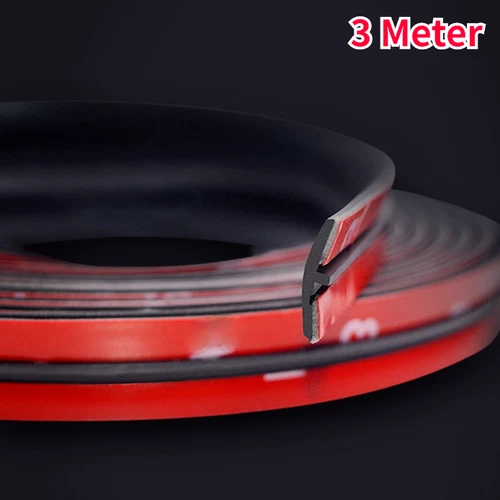 1Roll Auto Car Sealing Strip Rubber Self-Adhesive Sunroof Window Weatherstrip - Picture 5 of 12