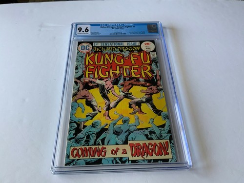 RICHARD DRAGON KUNG FU FIGHTER 1 CGC 9.6 1ST APPEARANCE DC COMICS 1975 ...