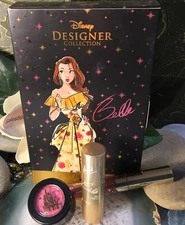 Colourpop X Disney Designer Collection Belle Lipstick Shadow Gloss NIB