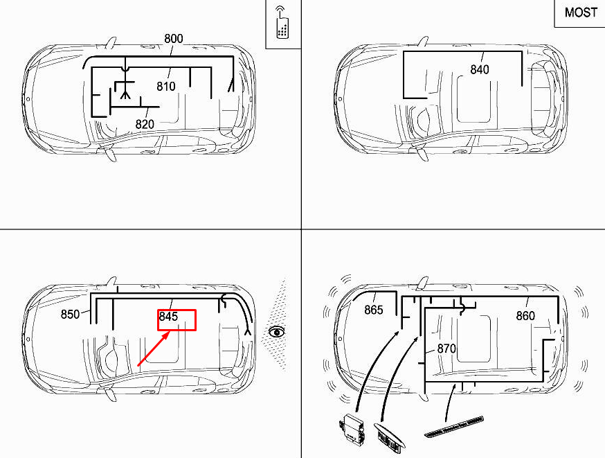 Neu MERCEDES-BENZ A W176 Rückfahrkamera-Kabelbaum A1765406506 Original