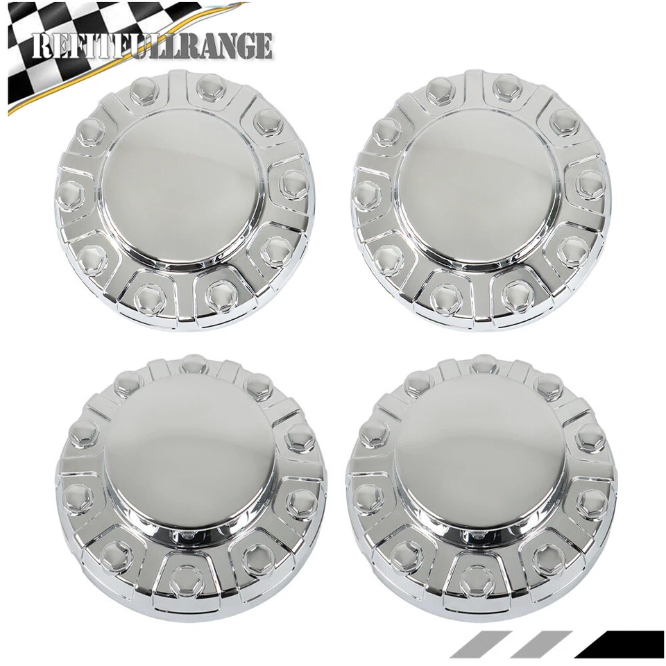 Tapacubos centrales de dos ruedas delanteras y traseras aptos para Dodge Ram 4500 5500 2019-2021 Foto 3 de 4